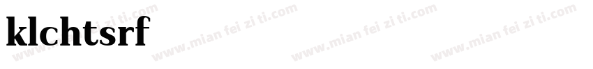 kulachat serif字体转换
